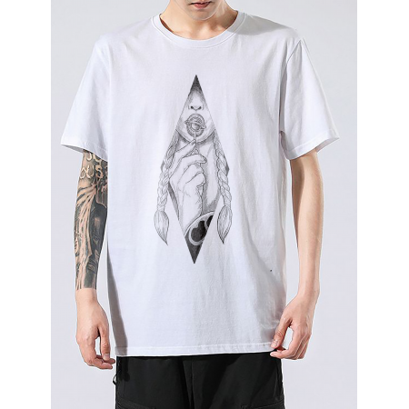 Tricou Fata cu codite si bumbac acadea